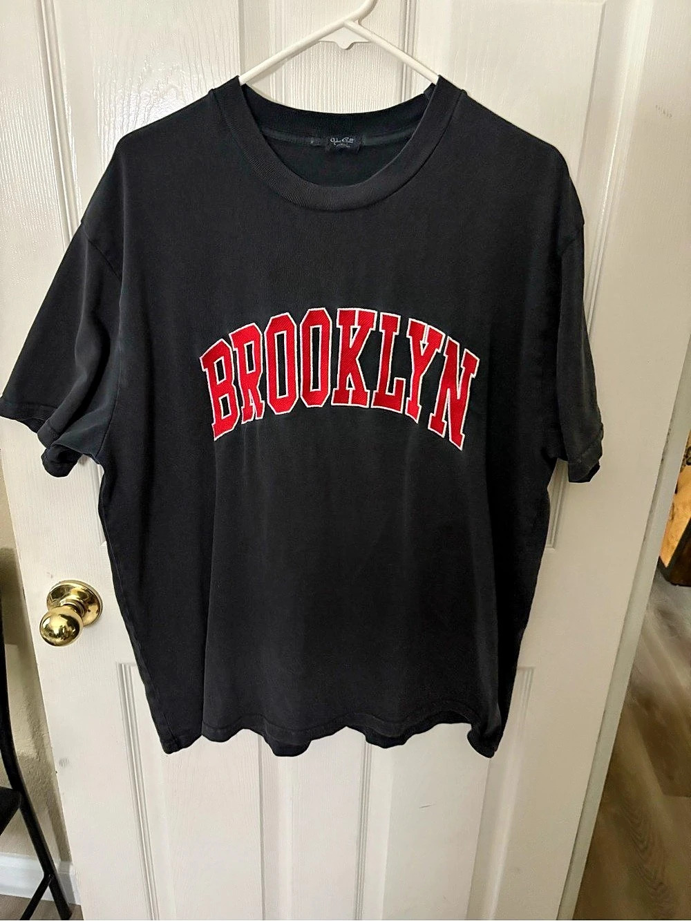 John Galt Brooklyn Graphic Tee in Black